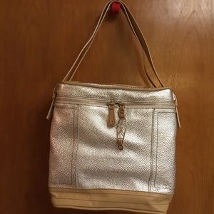 Giuseppe Zanotti silver handbag